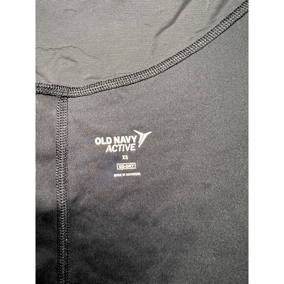 Old Navy Active mesh back long sleeve crop top womens XS athleisure balletcore - Picture 2 of 6